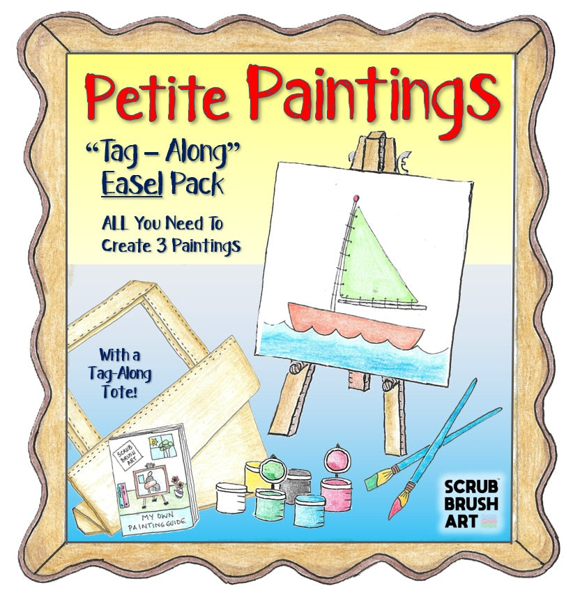 Petite Paintings "Tag-Along" EASEL Pack