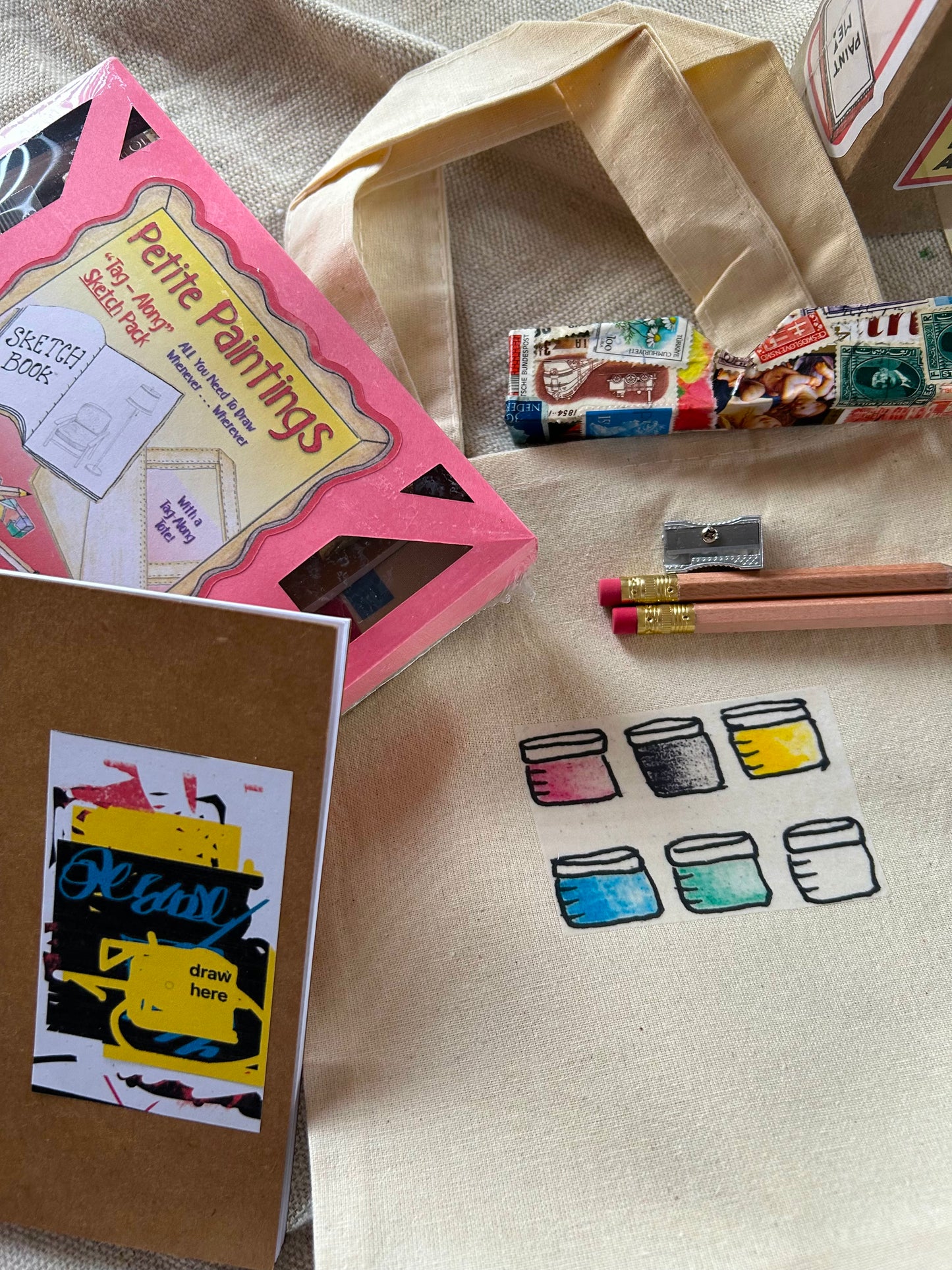 Petite Paintings "Tag-Along" SKETCH Pack