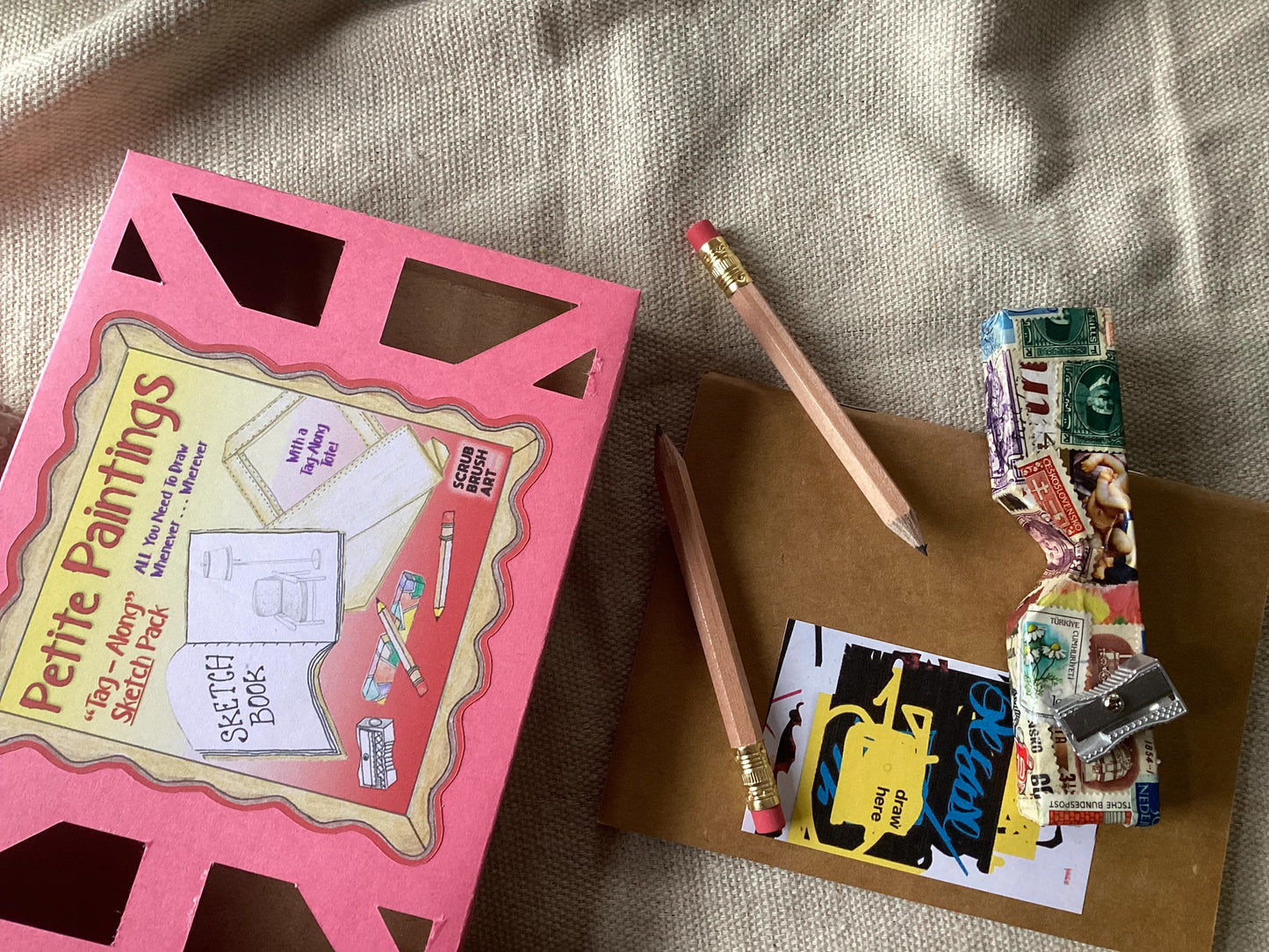 Petite Paintings "Tag-Along" SKETCH Pack